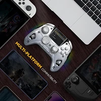 Manba One V2 Wireless Gaming Controller for Switch/PC/iOS/Android Hall Effect Stick RGB Light 1800mAh with Charging Dock - Image 5