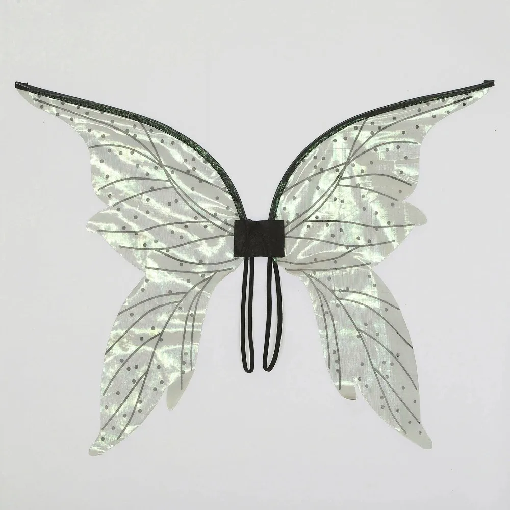 Nylon Butterfly Fairy Wings Cosplay Costume for Halloween Party