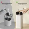 Automatic Lifting Makeup Brush Holder Desktop Makeup Organizer for Vanity Lipstick Eyebrow Pencil Holder Cosmetics Container 5