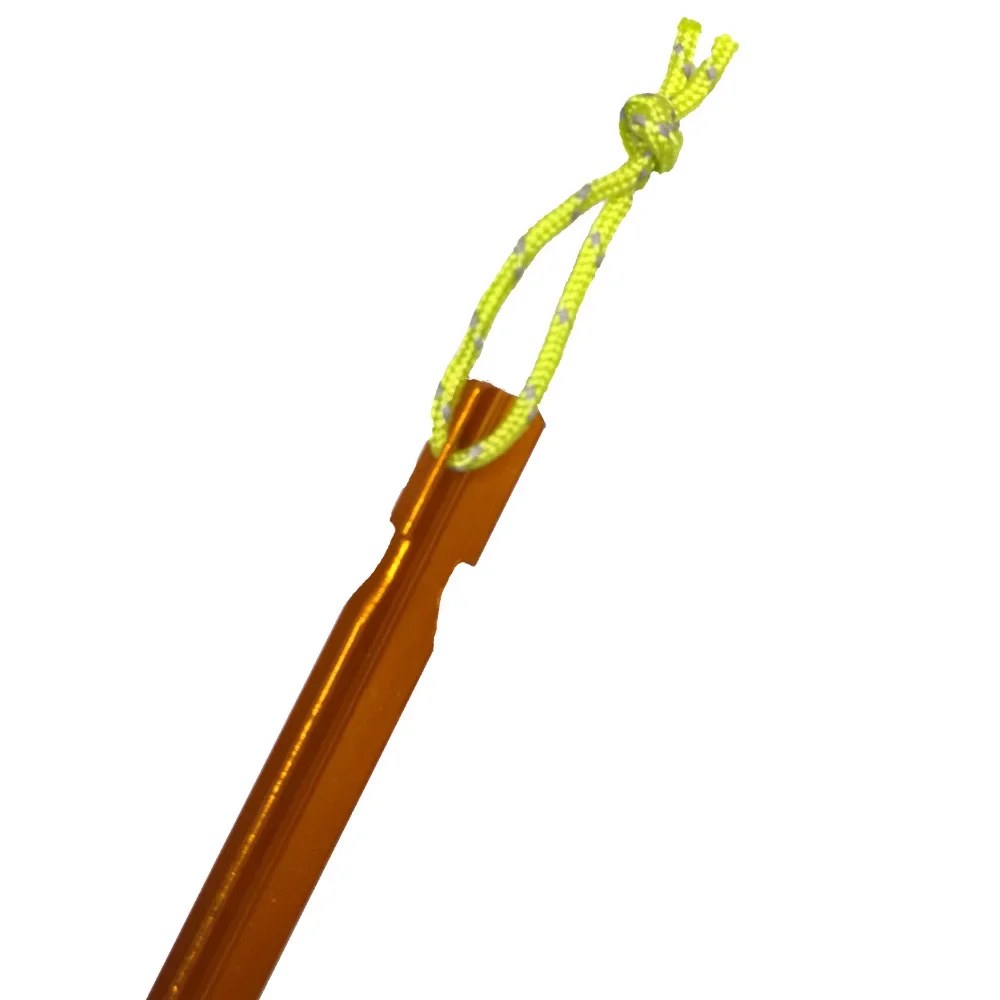 Aluminument Tent Pegs Nails with Rope Stake Camping Hiking Equipment Outdoor Traveling Tent Sand Ground Accessories camping tent accessories tent pegs 18cm