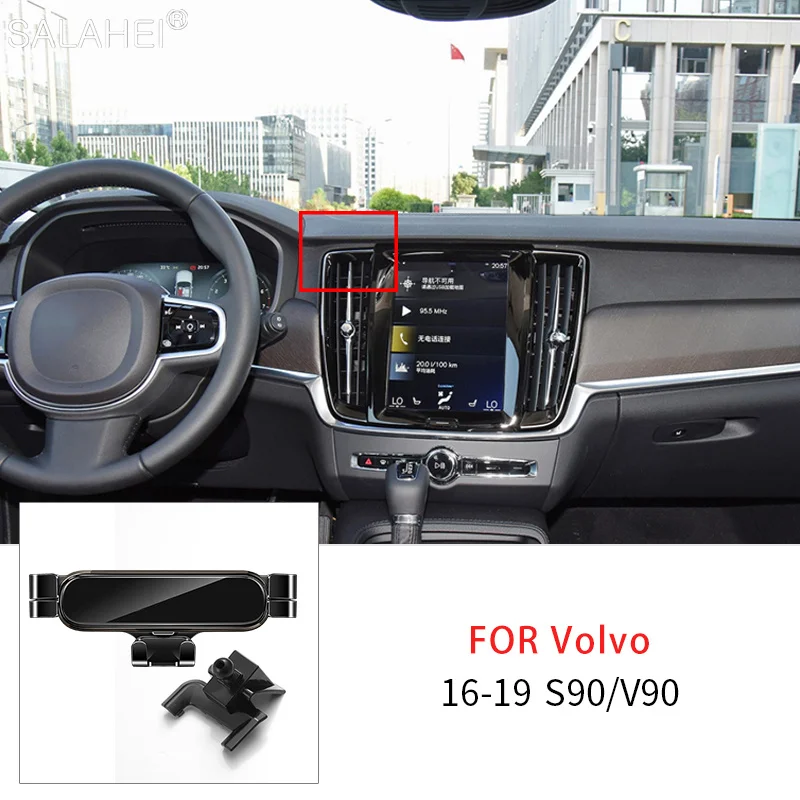 

Car Phone Holder Mobile Stand Smartphone GPS Support Mount For Volvo XC40 2020 2021 For iPhone 13 12 Xiaomi Samsung Accessories