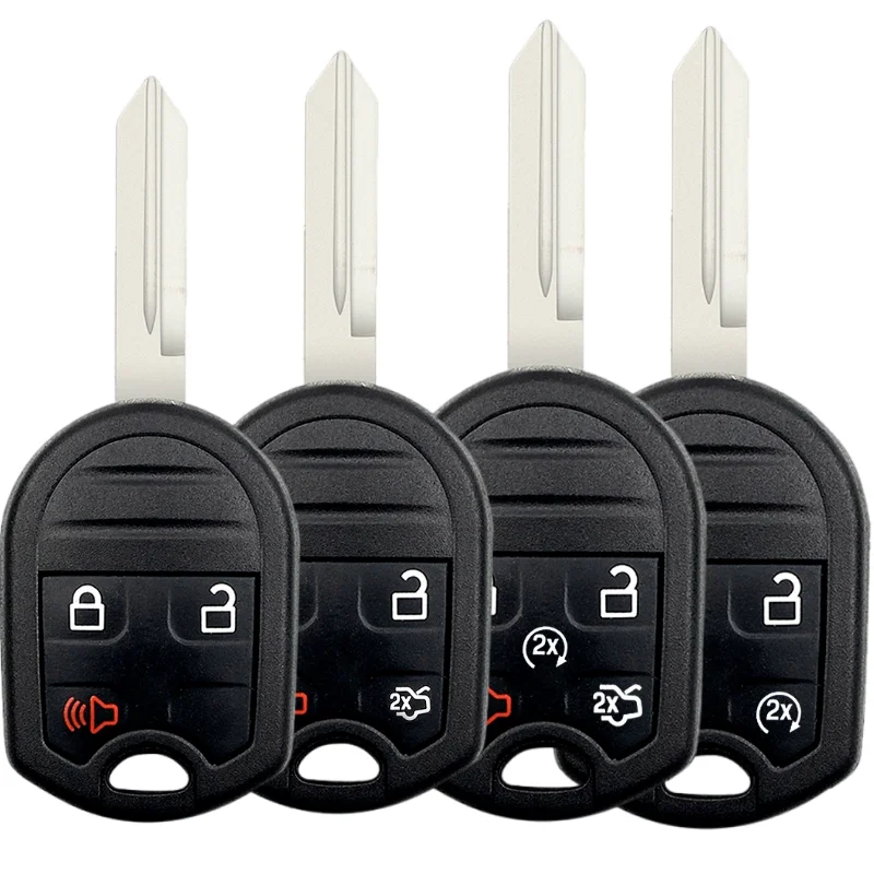 

Remote Car Key Shell Replacement For Ford 3/4/5 Buttons For Edge For Explorer For Ranger For Expedition For Mustang For Escape