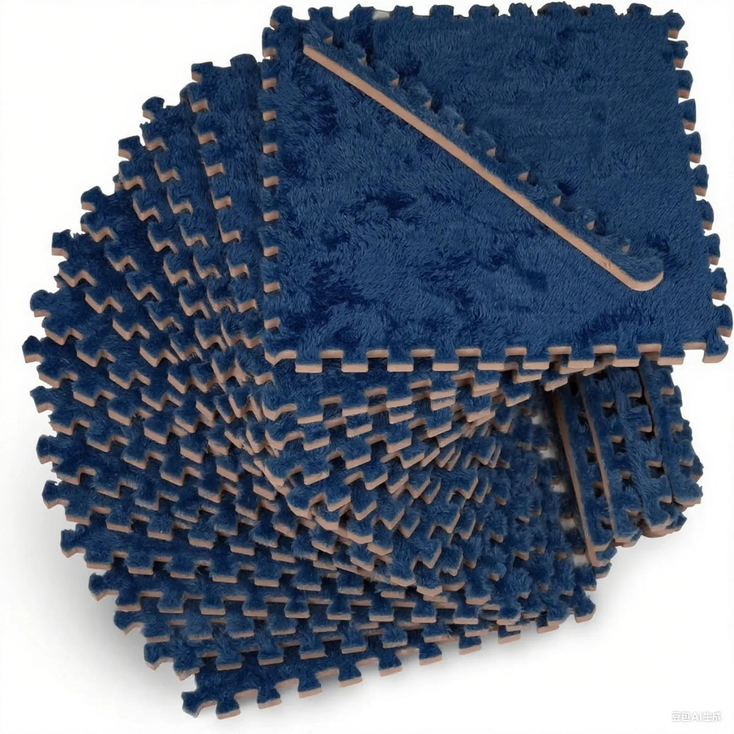 10/20 pièces de tapis de sol en mousse épaisse pour bébé, Puzzle doux et antidérapant, tapis de jeu pour bébé, adaptés à la décoration de la maison