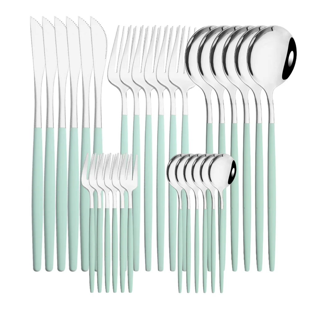 30Pcs Mint Silver