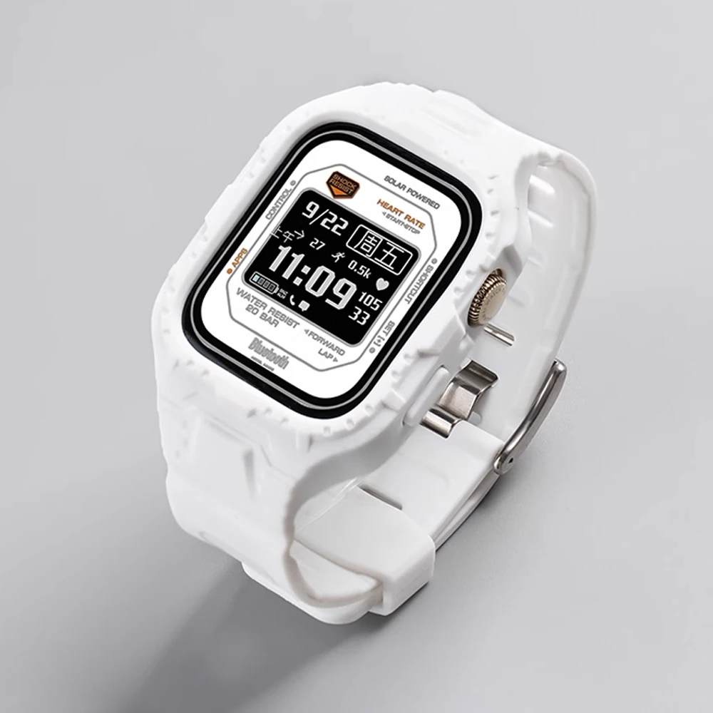 Versatile Smartwatch Accessory Set with Screen Protector and Sports Strap