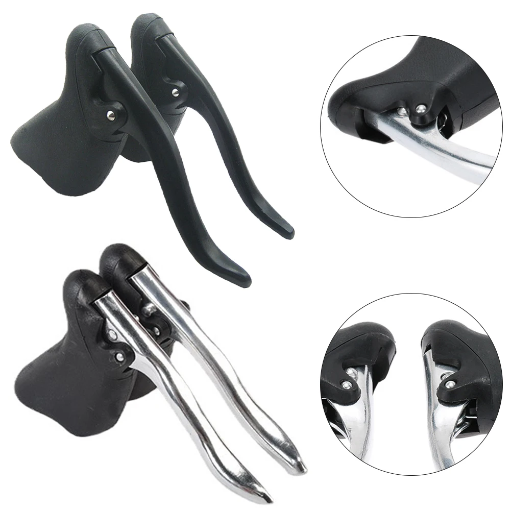 

22.2-23.8mm Road Bike Brake Handles Bend Brake Handles Cycling Equipment Aluminum Alloy Road Bike Handlebars Accessories