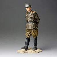 1/16 Scale Die-cast Resin Figure Model Assembling Kit Resin Mannequin Toy German Soldier Unpainted 1