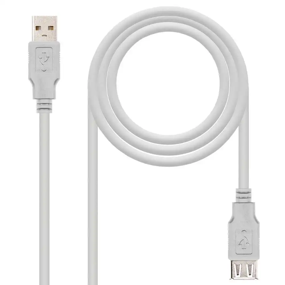 Cable alargador USB, 2.0 - 1,8 Metros - prolongador