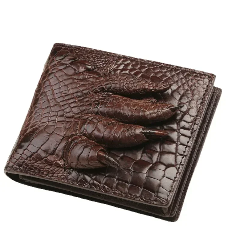 Men's Mock Alligator Wallet - Black Cobalt