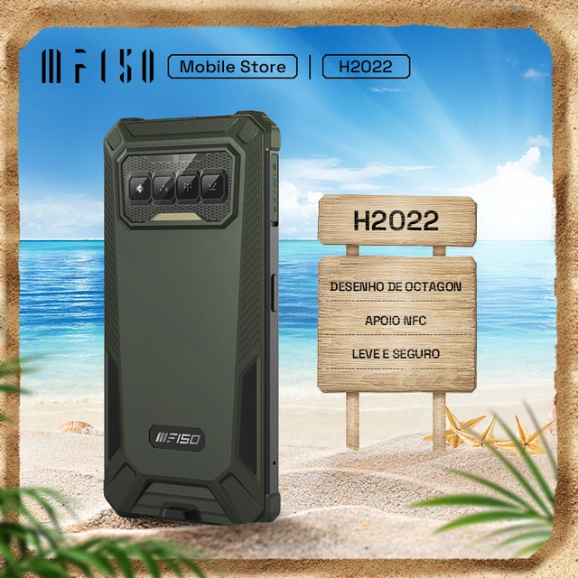 IIIF150 H2022 IP68/IP69K Waterproof Rugged Phone 5.5" HD+ 4GB+32GB Cellphone 4800mAh Battery with NFC Smartphone 1