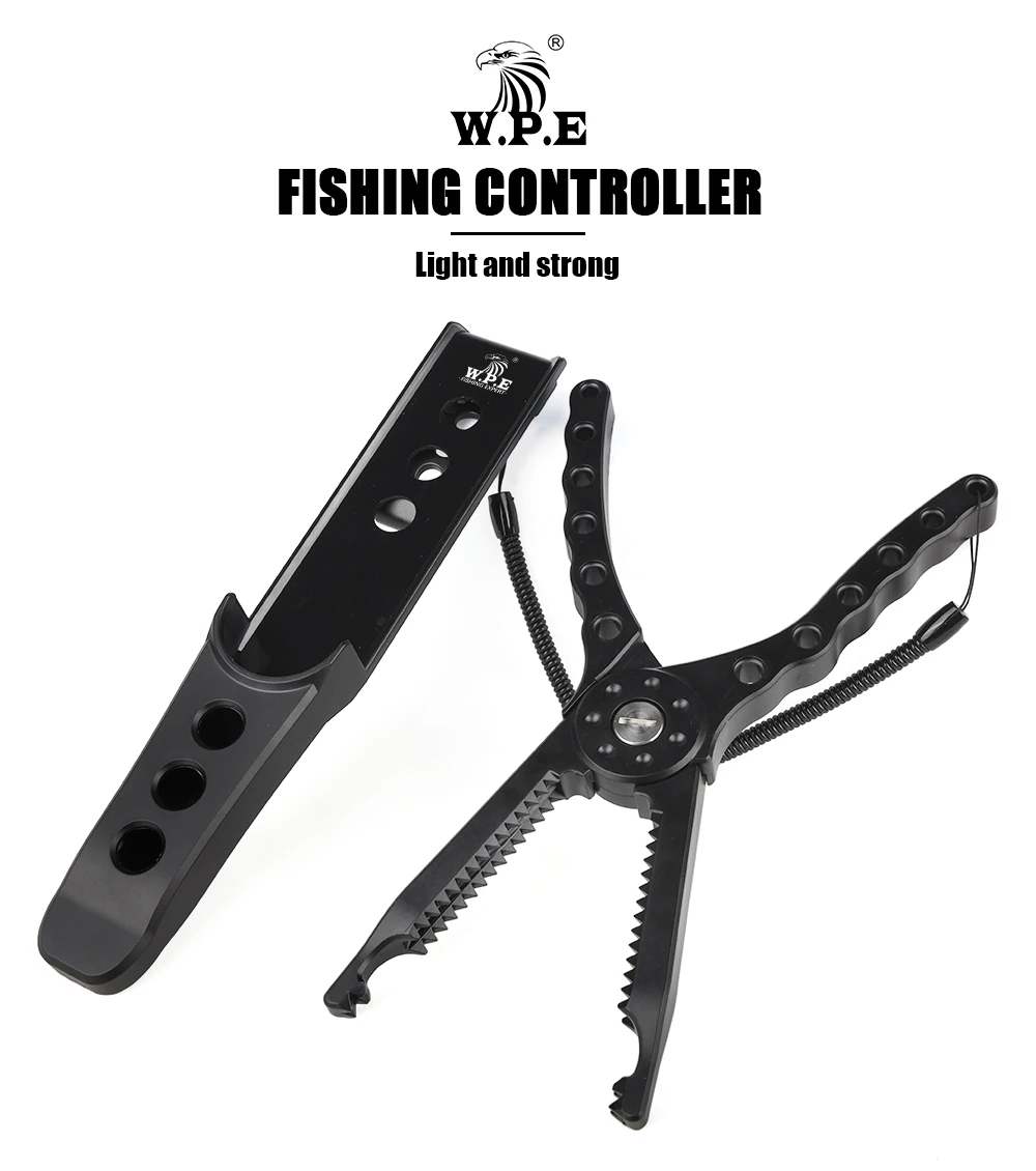 Description Picture 2 of itemW.P.E Fish Grip Fishing Plier PC Fishing Controller Carp Lure Bass Fish Tackle Adjustable Rope Fishing Tool Fishing Accessories