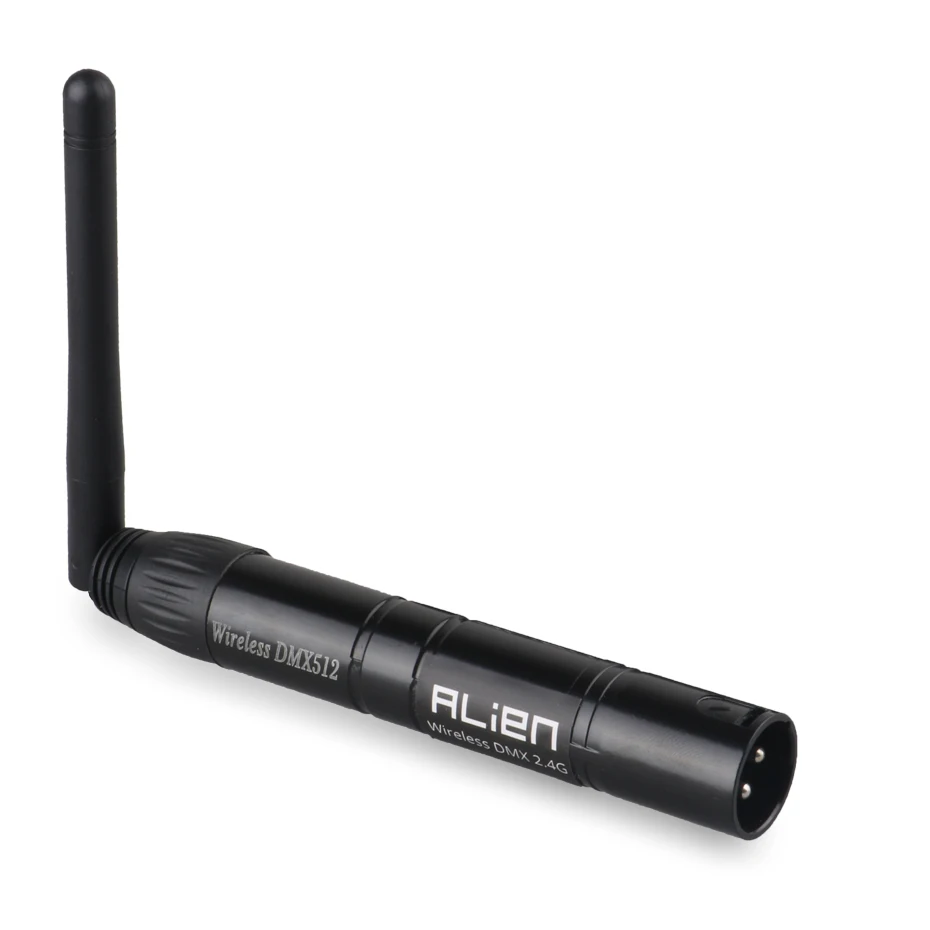ALIEN DMX512 Wireless Controller Receiver Transmitter 2.4G ISM Dif Communication Distance 300m for Stage Par DJ Disco Bar Lights 2