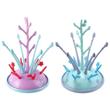 젖병 건조 선반, 청소가 쉬운 휴대용 조리대 보관 건조기 거치대, 젖꼭지 공급 펌프 부품 및 액세서리