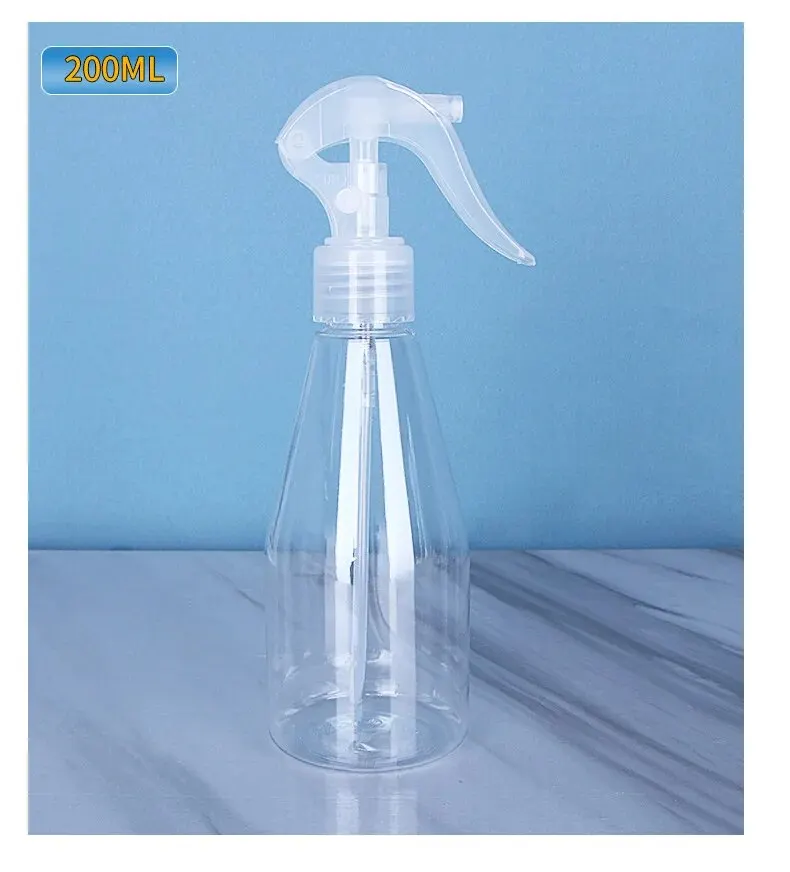 휴대용 빈 스프레이 병, 리필 가능 액체 무화기 메이크업 향수 분무기 용기, 200ml 에센셜 오일 클리너, 2 개
