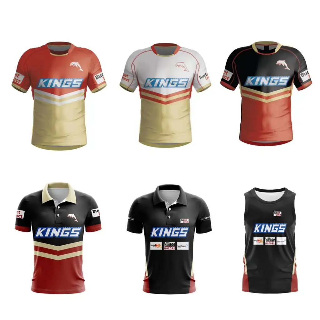 

2024 Dolphins Mens Home/Away/Training/Vest Rugby Jersey