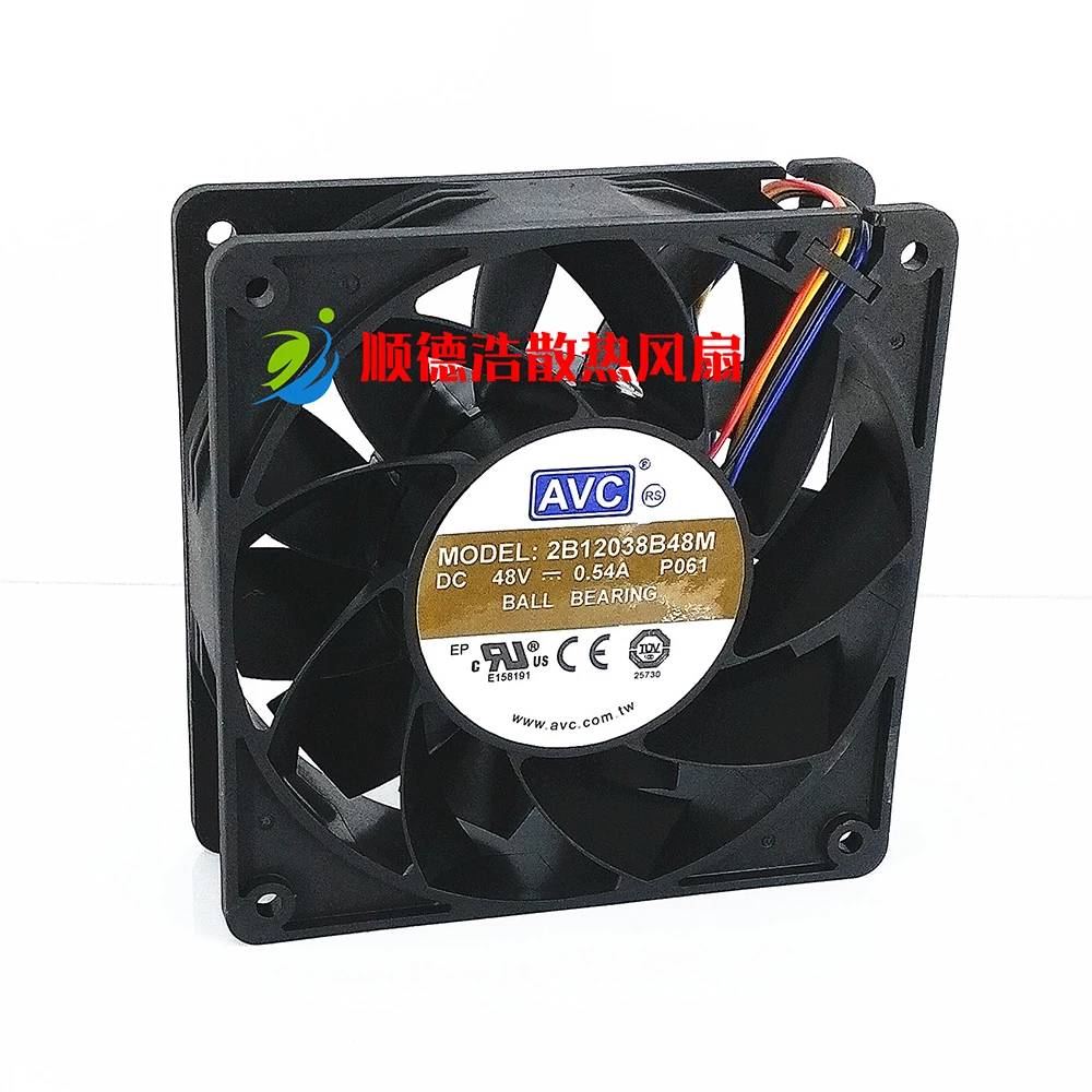 

Новый промышленный компьютерный охлаждающий вентилятор AVC 12038 48 В 0.54A 2B12038B48M 12 см