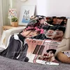 Hwang In Yeop Soft Flannel Blanket Kd Star Poster Blanket Sofa Bed Bedroom Living Room Portable Home Travel Break Blanket 1
