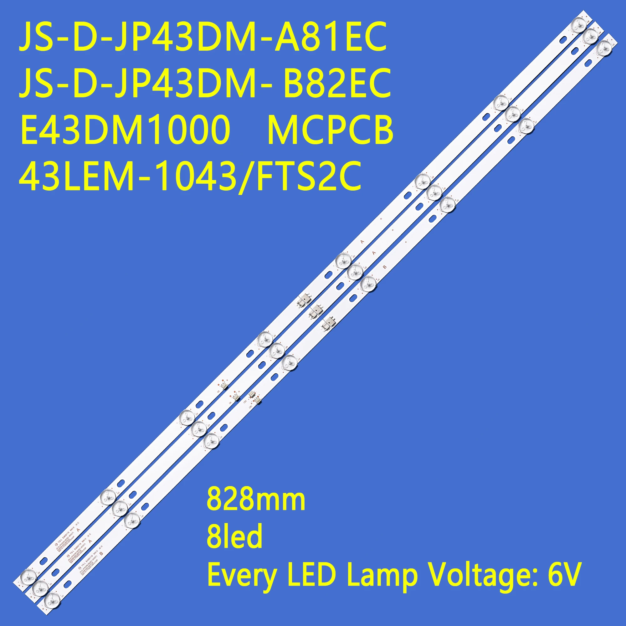 MCPCB-LED-BBK-43LEM-1043-FTS2C-43LEX-5058-FT2C-JS-D-JP43DM-A81EC-B82EC ...