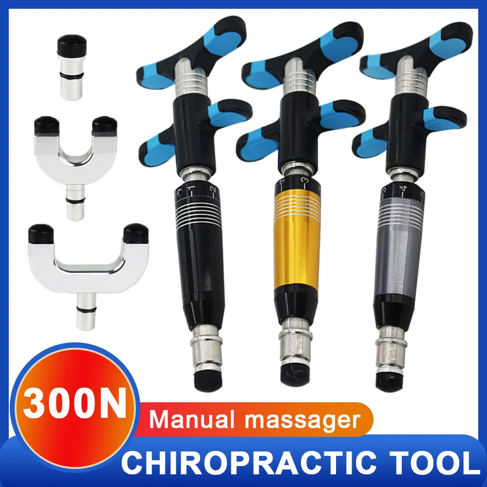 

Chiropractic Adjusting Tool Spine Correction 6 Level Body Massage Physical Massager Chiropractic Adjustment Gun 300N