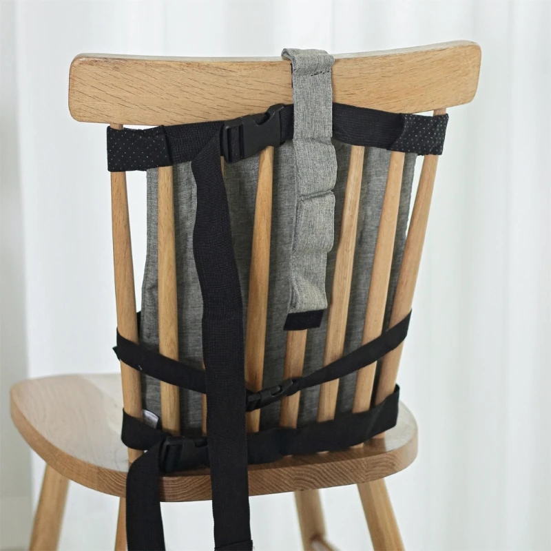 High Chair Straps Embroidery Baby Harness Belt Foldable Baby Security Belt Chair Backrest