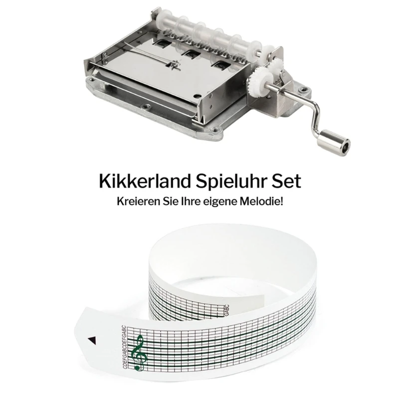 Portable Music Box Movement 15 Note Unique Sound Perfect for Music Enthusiasts Beginners and Lovers