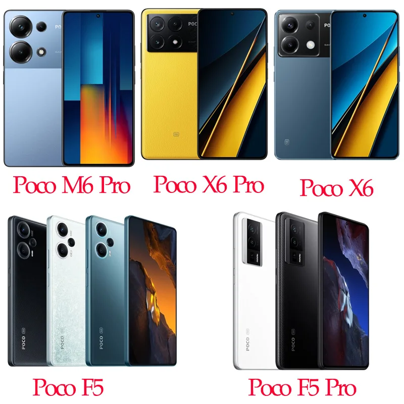 6.67\'\' poco m6 pro glass protector poco x6 pro screen protector for poco x5 pro pelicula poko x5 f5 glass for xiaomi poco f5 pro