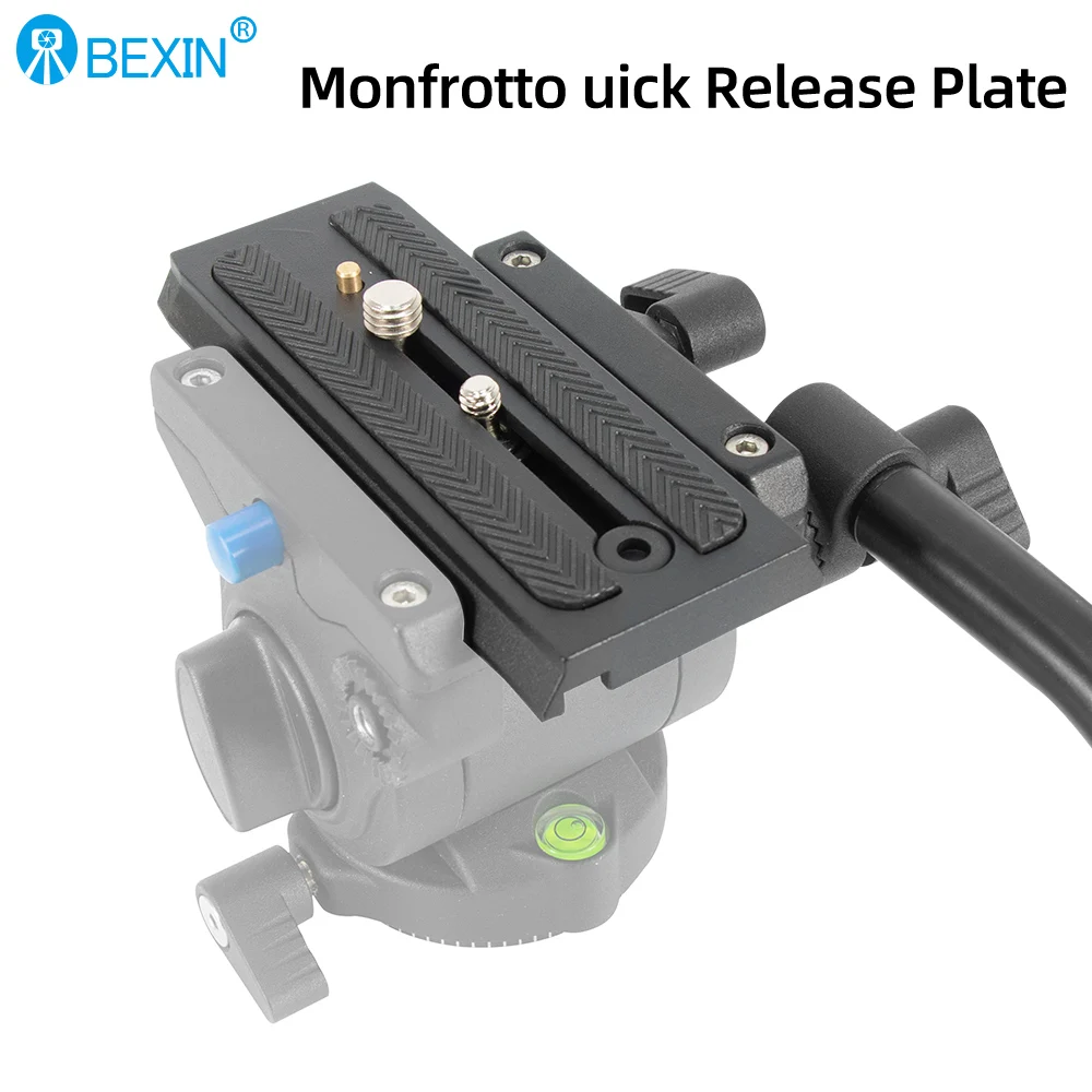Manfrotto Digital Camera Sliding Quick Release Plate 501-L90A For Manfrotto Tripod head 501HDV 503HDV 701HDV MH055M0-Q5