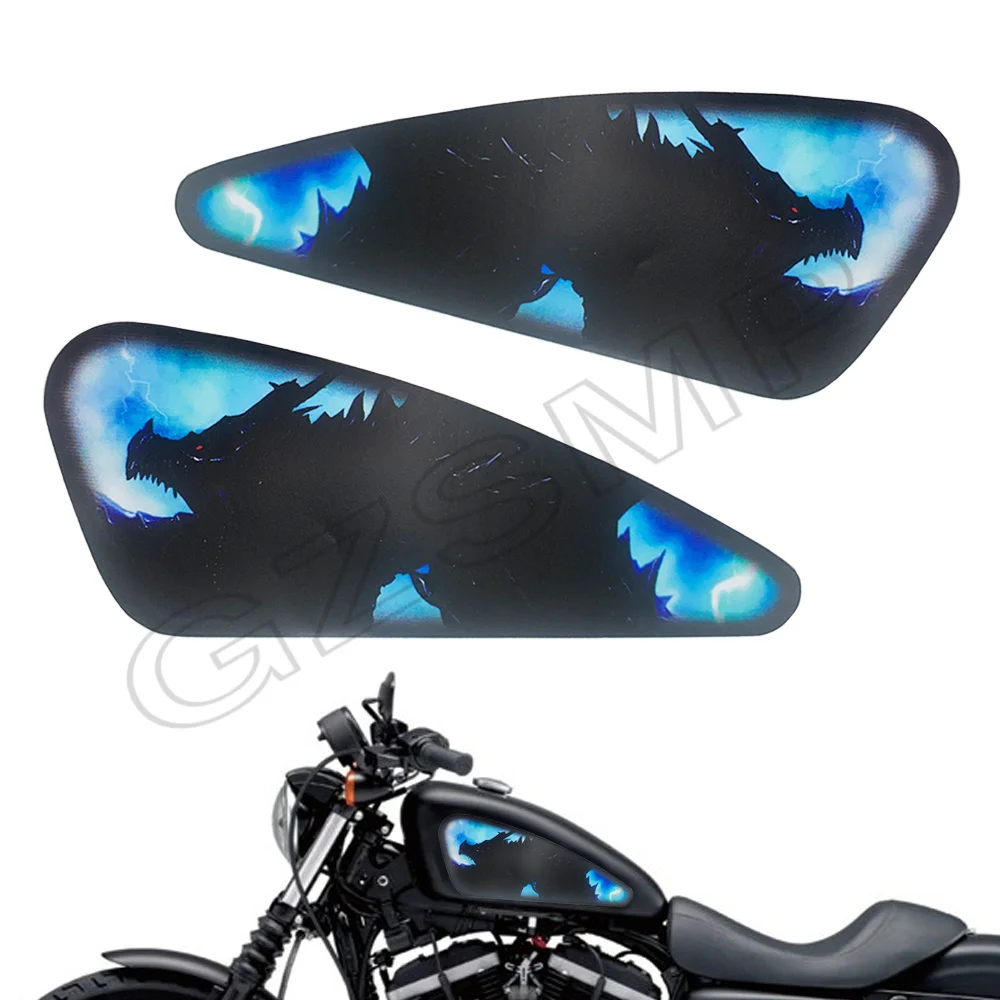 オートバイの燃料タンクデカール,ハーレースポーツスターxl 883 1200