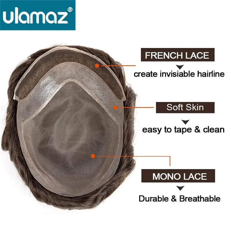 Рисунок 5 - Мужской протез волос Top Mono