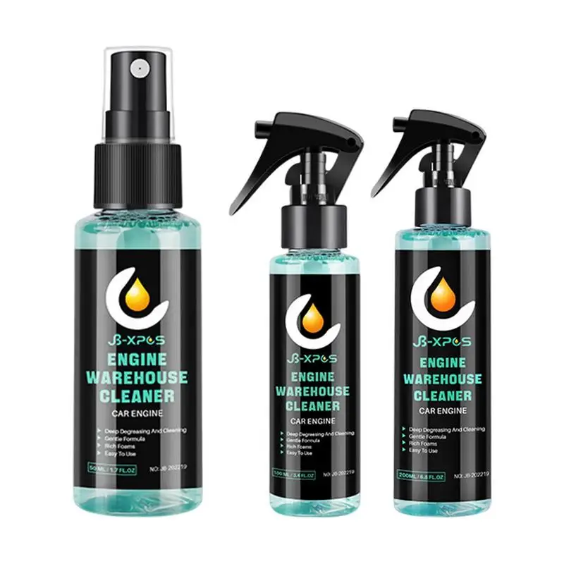 

Powerful Decontamination Cleaning Liquid Engine Bay Cleaner Oil Grease Remover For Engine Compartment Protection Car Care