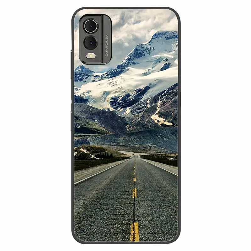 Shockproof Soft Silicone TPU Back Cover with Cute Cartoon Design