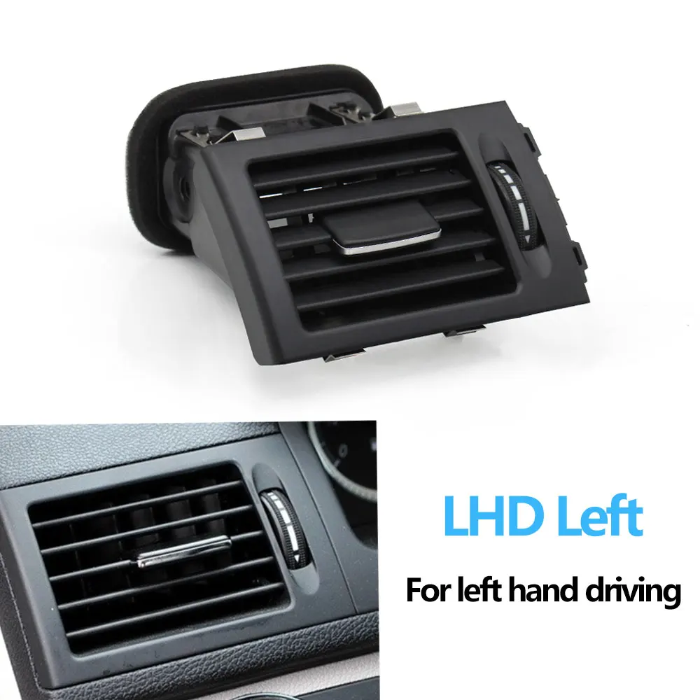 LHD RHD Console Piccola Rotonda AC Air Vent Griglia di Copertura Adatta for Mercedes Benz W204 Classe C C180 C200 220 230 260 280 300 350 2007-2010
