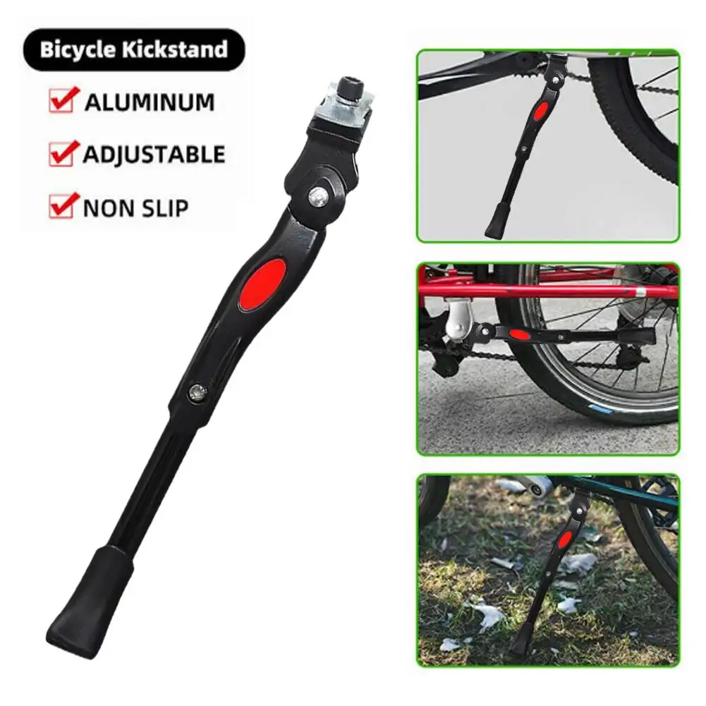 Bicycle Metal Side Rear Support With Adjustable Height Single Support Design Bicycle Side Support For Mountain Bike Road Bi J7Q8