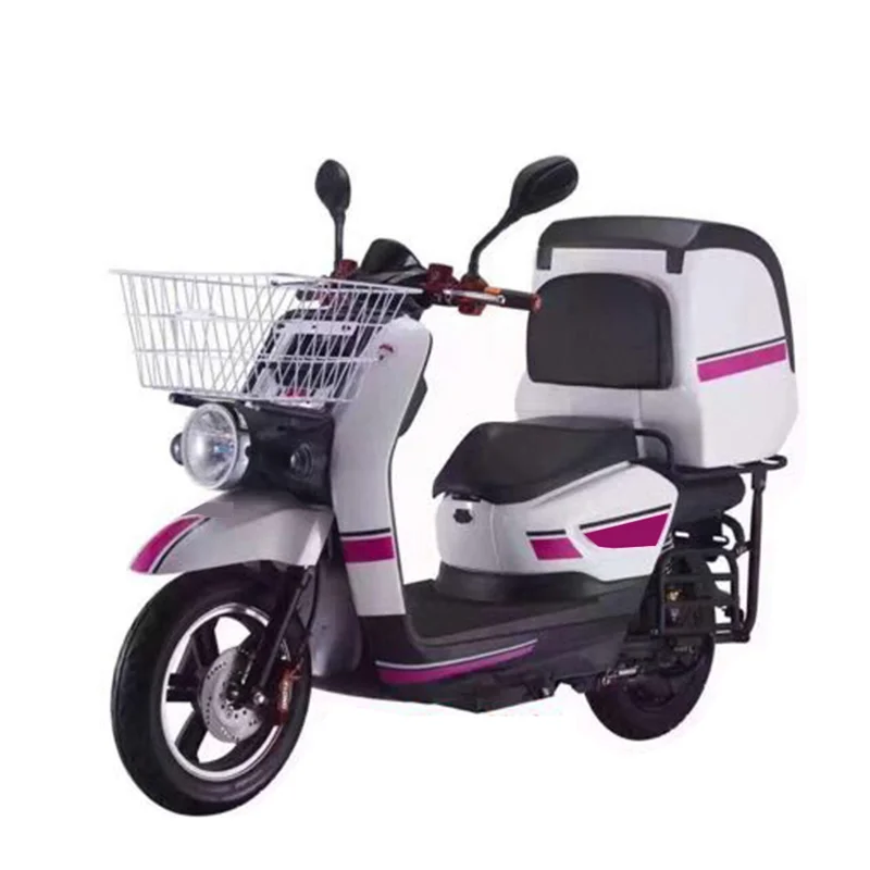 High Speed Powerful Electrical Pizza Delivery Motorbike Scooters Electric Motorcycle Scooter Adult For Delivery Food 2023 new adult electric scooters 72v 5000w electric motorcycle 150km h sports ebike 35ah e motorcycle racing motorbike