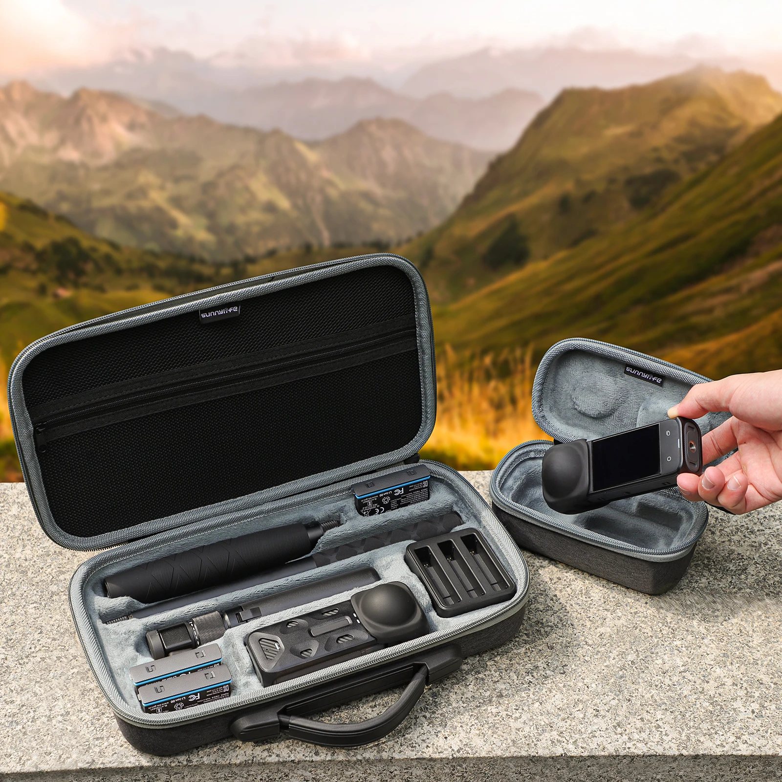 Insta360 X4 보관 가방 운반 케이스 및 휴대용 액세서리용 보호 상자