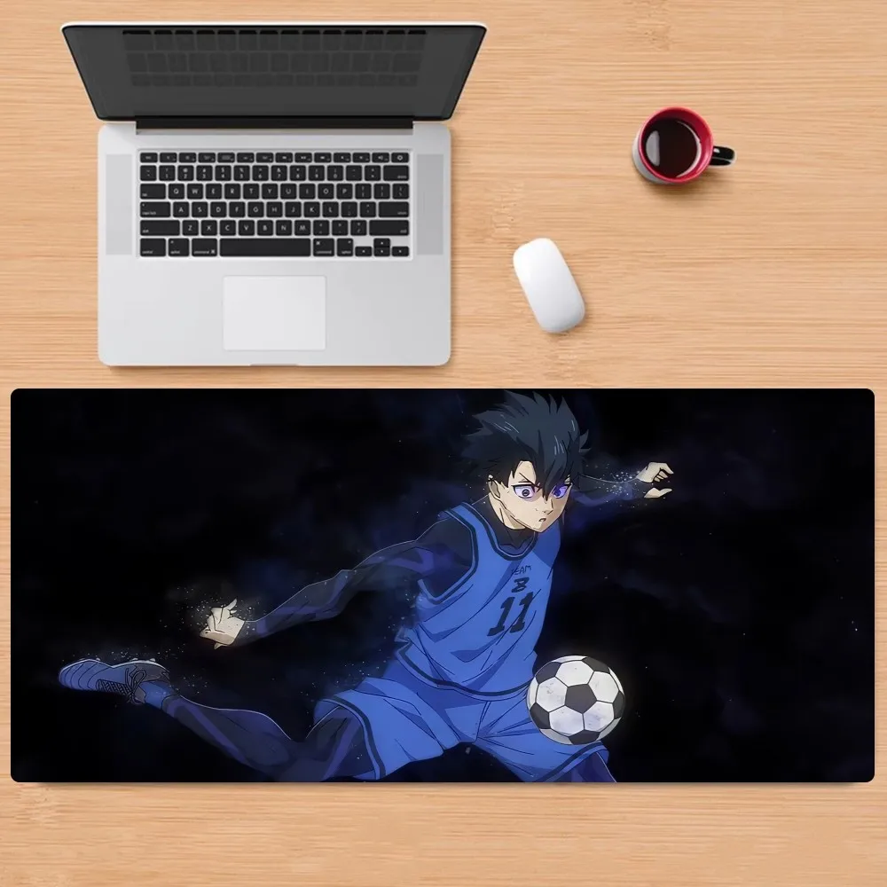 Anime BLUE LOCK Mouse Pad Non-slip Lockedge Office Student Gaming Thickened Large Writing Pad Cushion 6