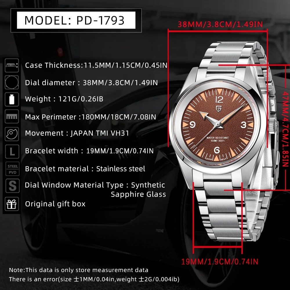 Horizons 200m Diver Dusk Zelos Horizons Diver PAGANI DESIGN 2024