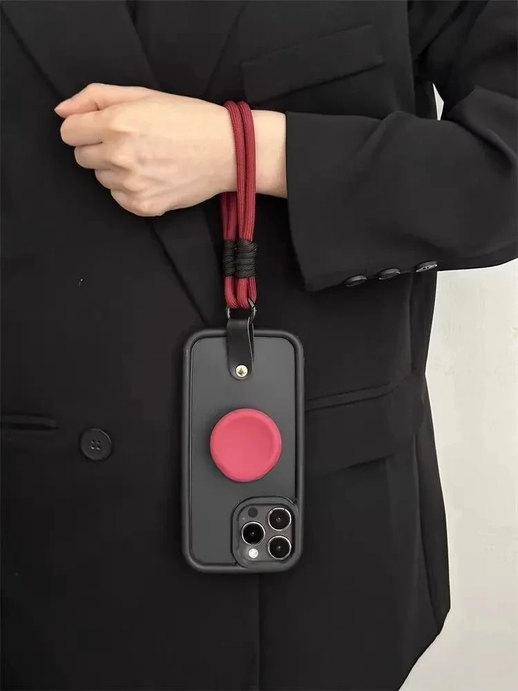 Silicone Case with Lanyard Wrist Strap and Stand