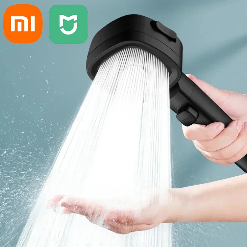 Xiaomi Mijia Shower Booster 3-modes Adjustable Shower Head Bathroom Water Head Rain Home Set