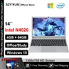 14 inch Laptop Intel N4020 Lightweight Ultra-Thin 4G+64G Windows 10 Office Ultrabook Portable PC Computer WiFi Small Notebook 1