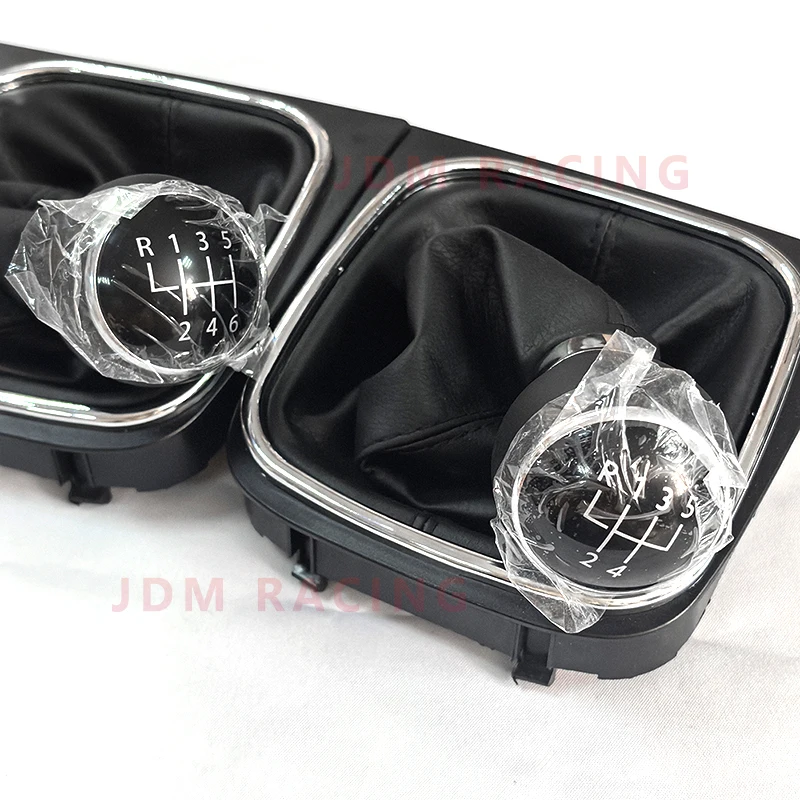 5/6-Gang-Schaltknauf mit Ledertasche für Volkswagen VW Golf 5 V 6 Vi MK5 MK6 Jetta 2013-2016 Auto Styling – Detail 18