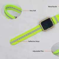 Bande de moulage en nylon tissé de haute qualité pour Apple Watch, bande 9, bracelet Smart iWatch Series 8, 7, 6, 5, 4, 3, SE, nouveau 3