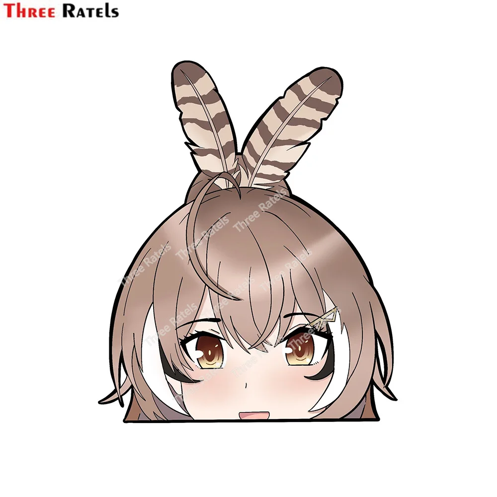 

Наклейка на тему аниме Three Ratels E509 Hololive Peeker