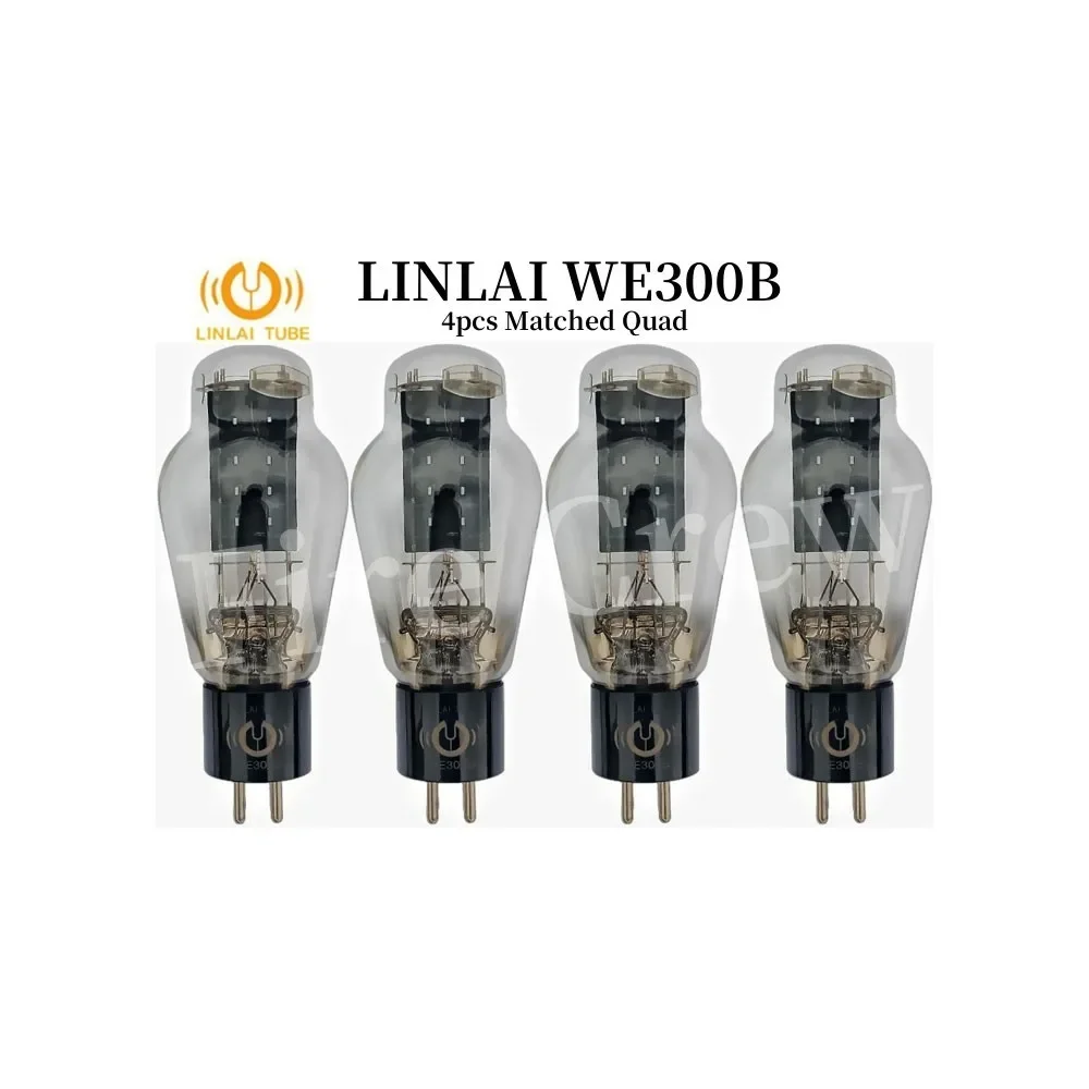 LINLAI Vacuum Tube WE300B 1:1 Copy US WE 300B Replaces 300BN 300BT E300B HIFI Audio Valve Electronic Tube Amplifier Matched Quad 2