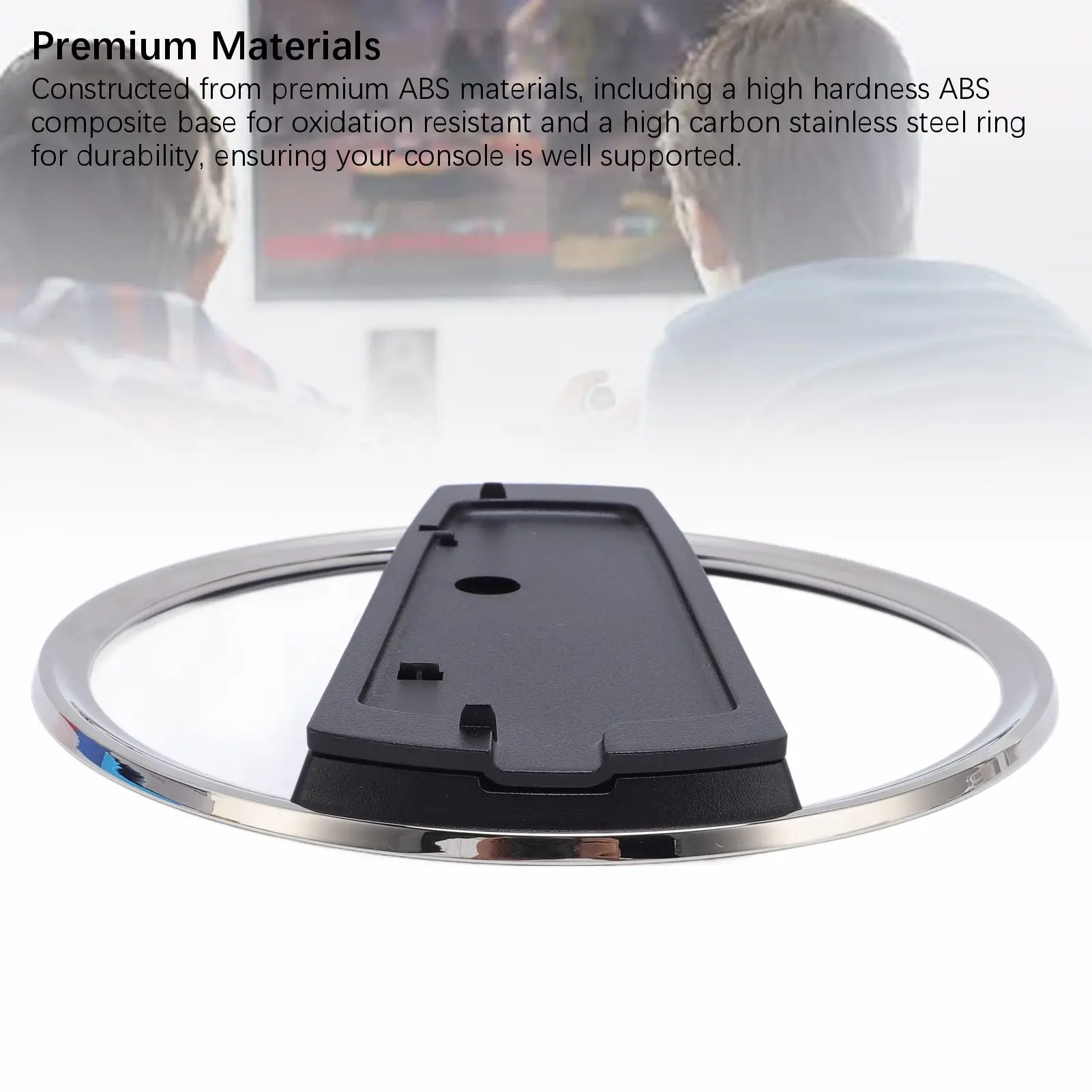 Vertical Console Stand Vertical Consoles Stand with RGB Lights Stable Support Space Saving Compact Vertical Console Cooling Base