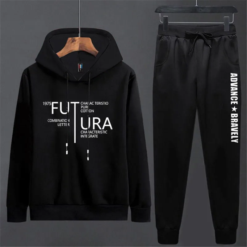 Designer Outfits Jogger Set Men Set Warm Tracksuit Men 2 Pieces Set ...