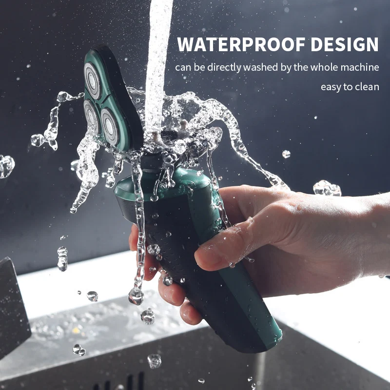 Рисунок 5 - Зеленая умная электробритва с ЖК-дисплеем