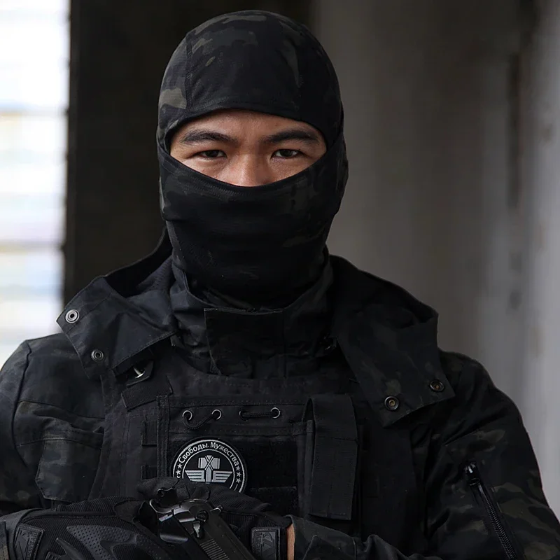 Hot Multicam Arid Tactical Nijia Balaclava/ MCA Full face soft Skullies & Beanies Hunting cap