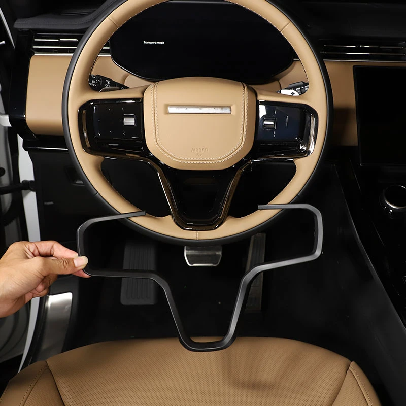 

For Land Rover Range Rover Evoque Velar Sport 2021-2023 ABS Car Steering Wheel Button Frame Cover Trim Stickers Car Accessories