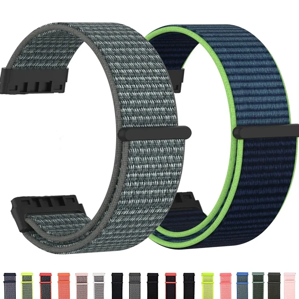 Breathable Nylon Smartwatch Wristband - Comfortable Strap Accessory